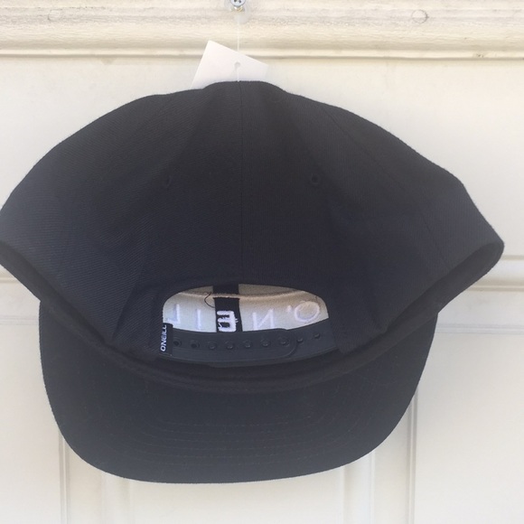 O'Neill Utility Hat  Black w White Snapback OS - Picture 4 of 11